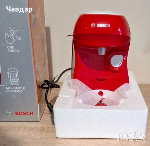 Кафемашина Bosch Tassimo 1400 W (+кафе капсули), снимка 3 - Кафемашини - 51497082