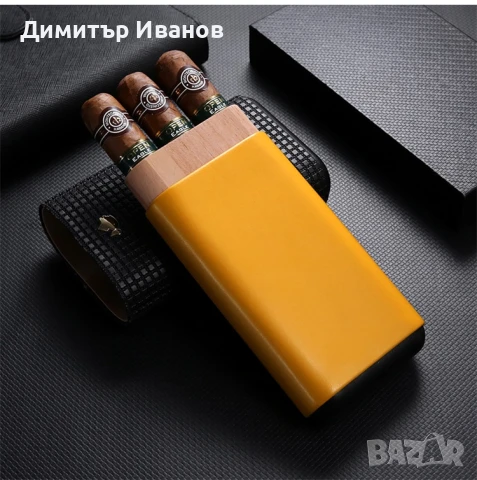 Cohiba кедров калъф за 3 пури, снимка 12 - Други - 50998392