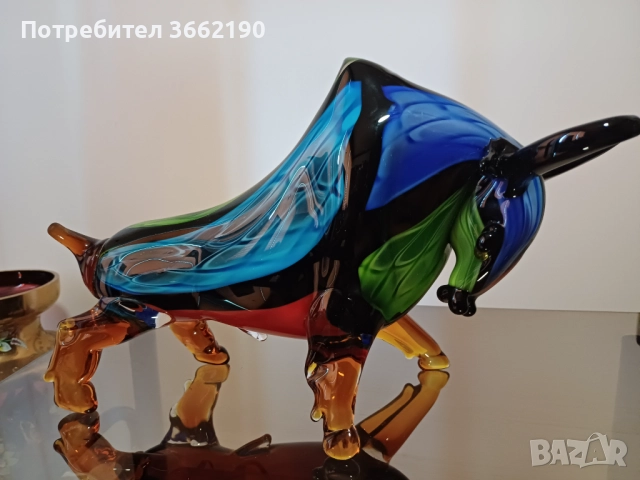 Бик Мурано, снимка 3 - Декорация за дома - 52911004