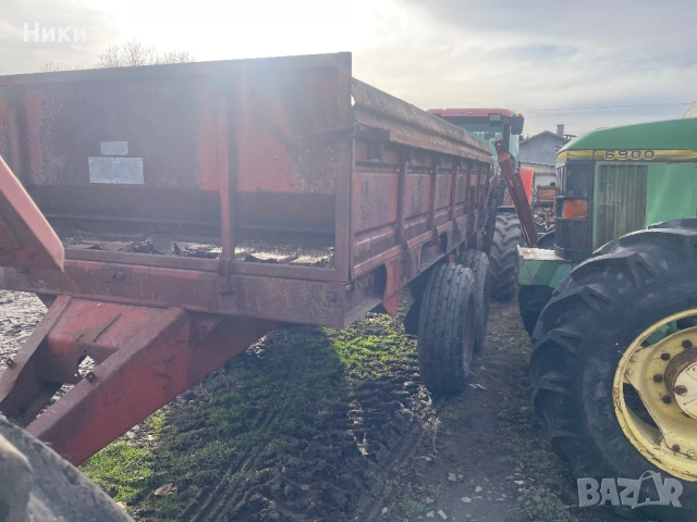 Тороразхвърлящо ремарке, снимка 4 - Селскостопанска техника - 53684552