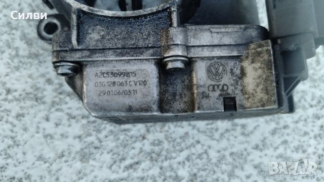 Оригинална дроселова клапа VAG 03G 128 063 C за Ауди А4 Б7 2,0тди и др. от Audi A4 B7 2.0TDI, снимка 2 - Части - 41707565