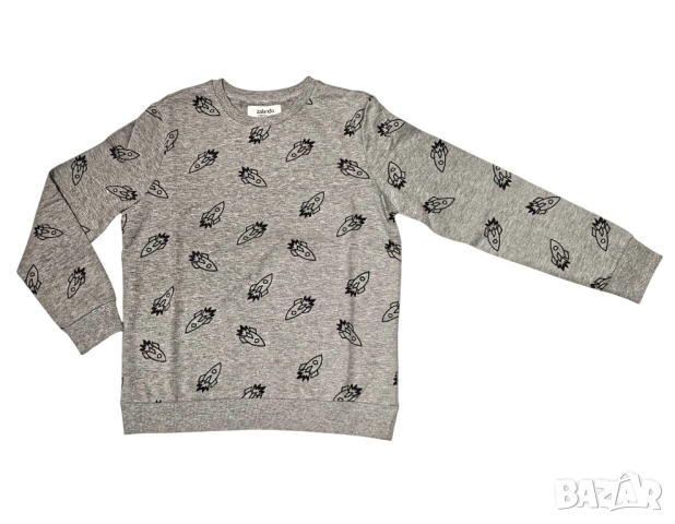 Блуза Zalando в сив цвят, лека вата