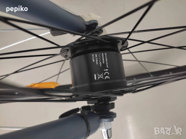 Продавам колела внос от Германия алуминиев градски велосипед BTWIN HOPRIDER 100 28 цола, снимка 7 - Велосипеди - 53451397