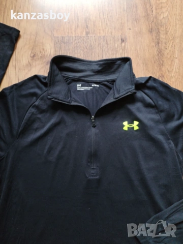 Under Armour TECH 2.0 1/2 ZIP - страхотна мъжка блуза КАТО НОВА М, снимка 3 - Блузи - 53236149