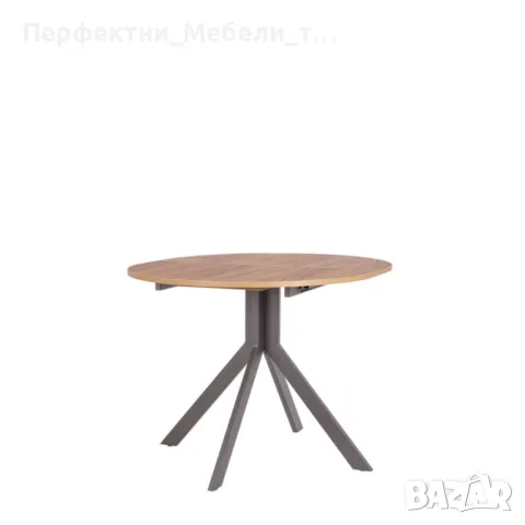 Разтегателна елипса 110 до 140 см.компактна икономична трапезна маса с избор на плот по поръчка, снимка 5 - Маси - 47448566