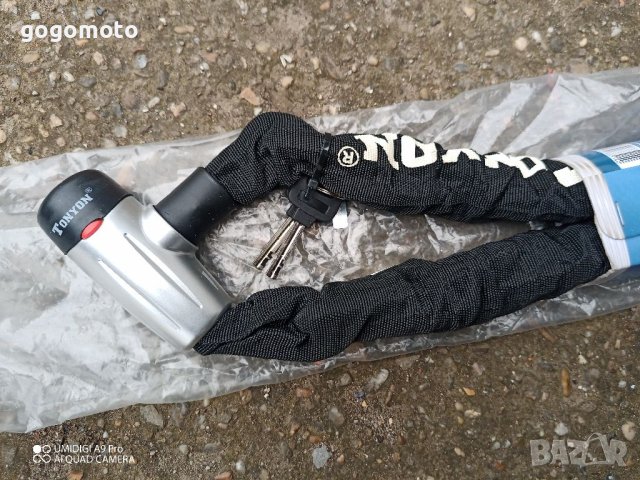 Катинар, ВЕРИГА за мотор, чопър, мотоциклет, мотопед, колело, велосипед, рокер, снимка 1