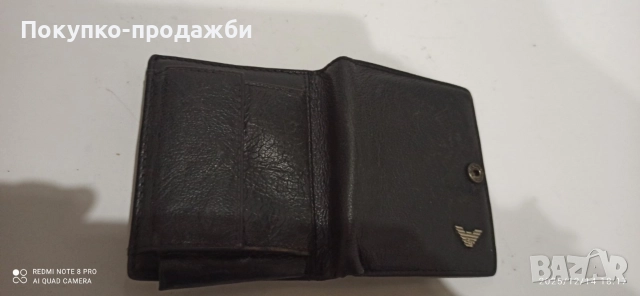портфейл Армани портмоне Armani , снимка 6 - Портфейли, портмонета - 52818971