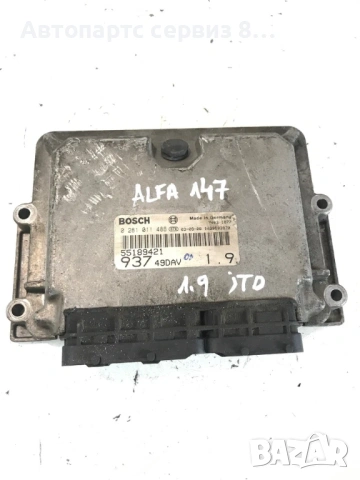 Alfa Romeo 147 2004 1.9 JTD модул управление двигател (ECU) оригинален 0281011488, 55189421