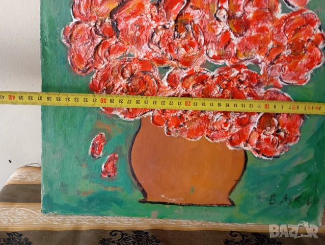 картина-цветя, снимка 3 - Картини - 51430047