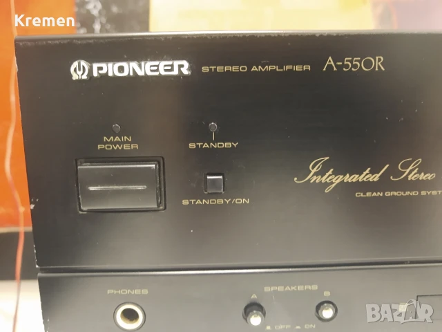 Усилвател PIONEER A- 550R, снимка 6 - Ресийвъри, усилватели, смесителни пултове - 50736132