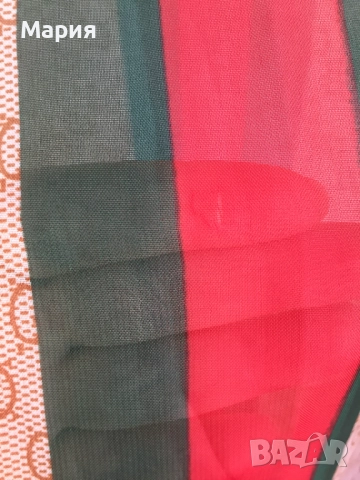 Нов Дамски Шал Gucci Прозрачен Лого Гучи Бежов Червен Зелен, снимка 18 - Шалове - 51826454