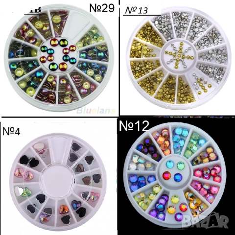 Палитри декорация - всичко по 2лв, снимка 3 - Продукти за маникюр - 20224141