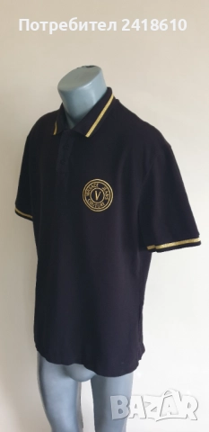 Versace Jeans Couture Cotton Slim Fit Mens Size 2XL - 3XL НОВО! ОРИГИНАЛ! Мъжка Тениска!, снимка 8 - Тениски - 51925178