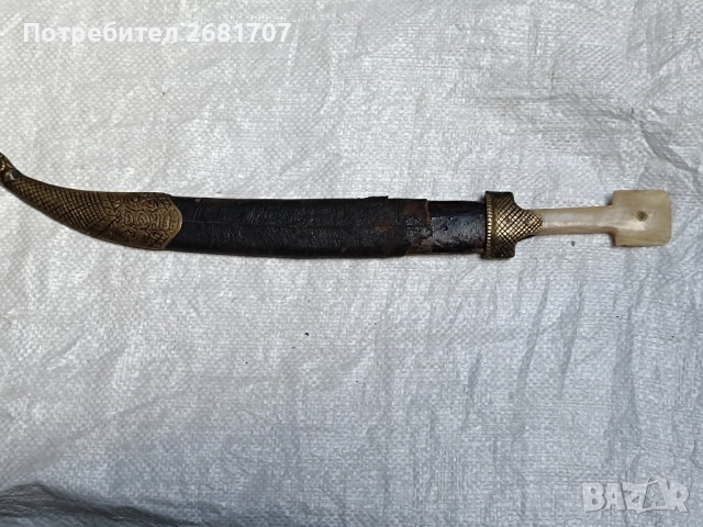 Стар османски нож, снимка 6 - Антикварни и старинни предмети - 52481843