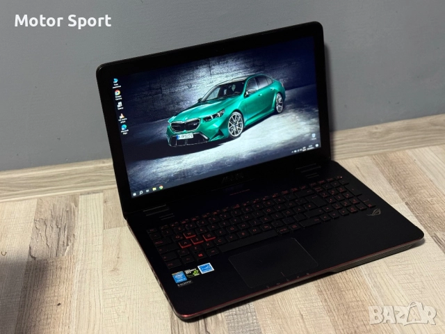 Геймърски Лаптоп Asus ROG i7/Nvidia 4GB/12RAM/SSD/1TB/15.6 FULL HD., снимка 3 - Лаптопи за игри - 51896883