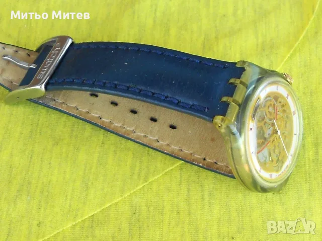 Swatch Skeleton автоматик , снимка 4 - Мъжки - 56116372