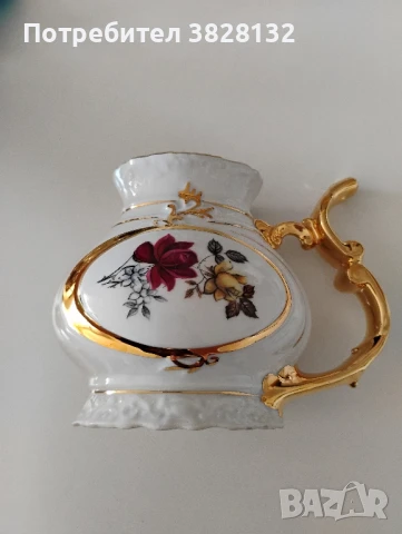 порцеланова каничка, чехословакия, за минерална вода, снимка 2 - Колекции - 51283925