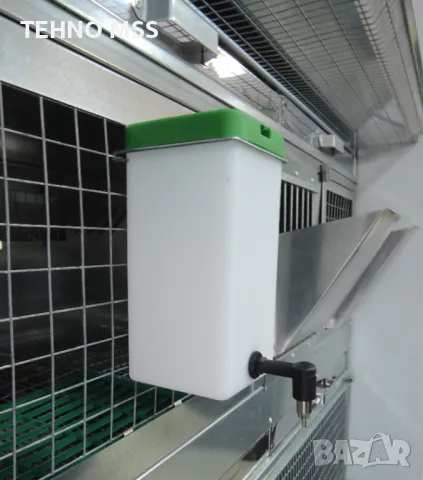 ПРОМО Автоматична Поилка за зайци 1л/ 0,5л, комплект 6 броя, снимка 2 - За гризачи - 50387074