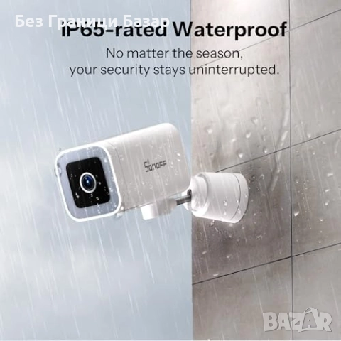 Нова Външна смарт камера 2K с цветно нощно виждане, AI проследяване, снимка 3 - IP камери - 52341610