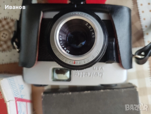 Стар Немски фотоапарат в перфектно състояние , снимка 2 - Антикварни и старинни предмети - 52133660