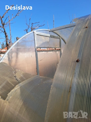 Оранжерия 6х3м с поликарбонат, снимка 2 - Други стоки за дома - 53844874