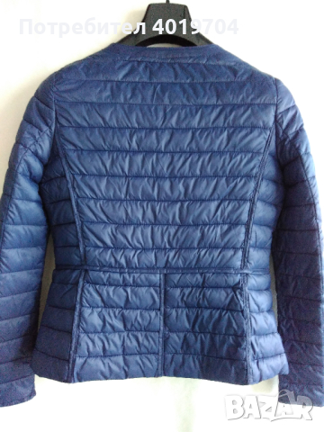 олекотено синьо яке, снимка 2 - Якета - 44276652