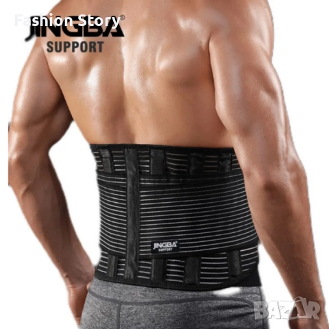 Стабилизиращ колан за кръст Jingba JB-2501 – облекчава болката и поддържа правилна стойка, снимка 3 - Спортна екипировка - 52396651
