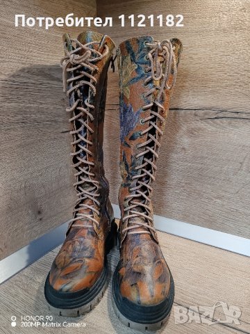 Страхотни ботуши , снимка 2 - Дамски ботуши - 44308908