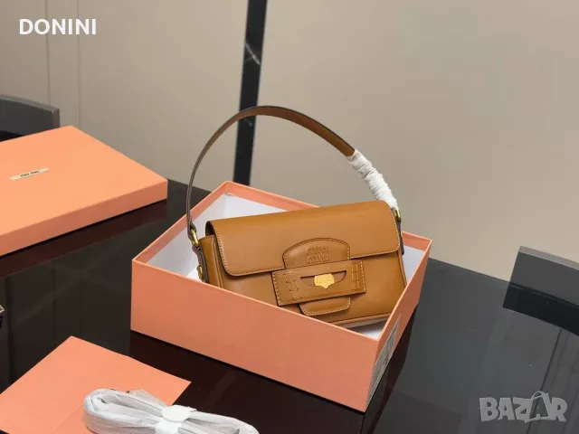 Miu Miu Penny дамска чанта от естествена кожа, снимка 2 - Чанти - 55894348