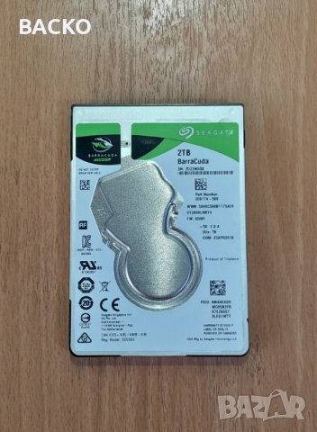 Хард диск 2,5" SEAGATE 2TB, снимка 1 - Твърди дискове - 44490757