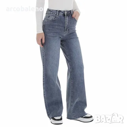 Дамски дънки с висока талия, снимка 6 - Дънки - 49137336