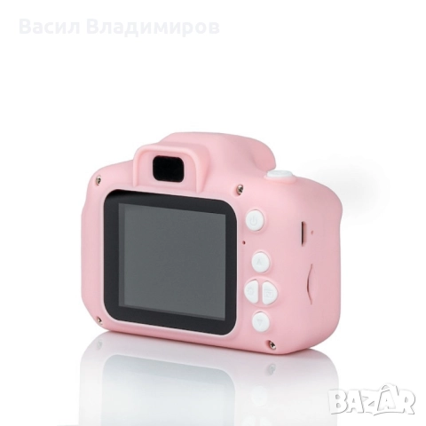 HD цифров фотоапарат за деца – 1080P видео, забавни рамки и устойчив дизайн, снимка 8 - Други - 52703838