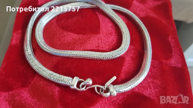 СРЕБЪРНИ гривни,синджири., снимка 10 - Колиета, медальони, синджири - 24616894