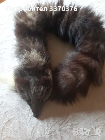 Яка за палто-естествена, снимка 4 - Шалове - 50229929