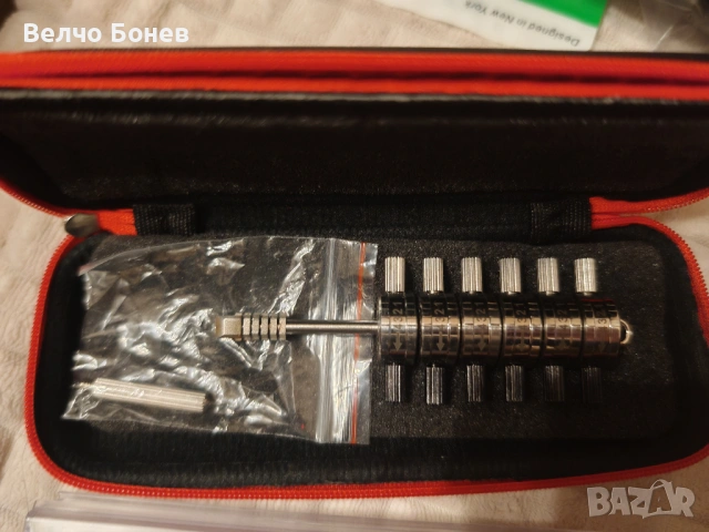 Шперцове SS001 Pro и Tibbie 6 Pin lockpick комплект, снимка 2 - Автоключарски - 53632262
