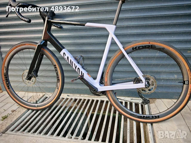 Продавам гравел Canyon Grail CF SL 7, снимка 7 - Велосипеди - 55373241