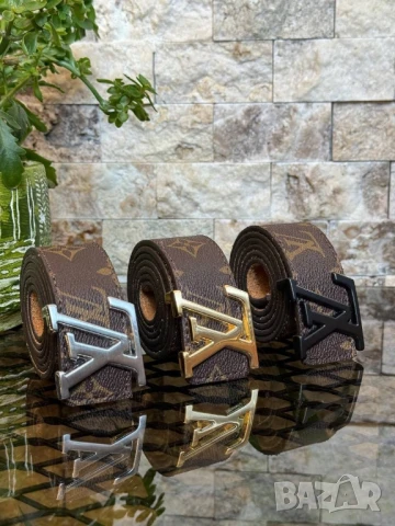 колани от естествена кожа в кутия louis vuitton , снимка 13 - Колани - 50970175