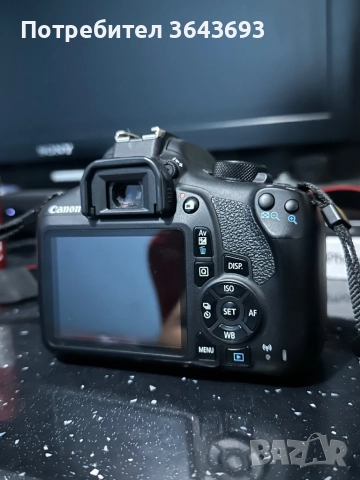 Фотоапарат Canon EOS 1300D, снимка 3 - Фотоапарати - 52698845