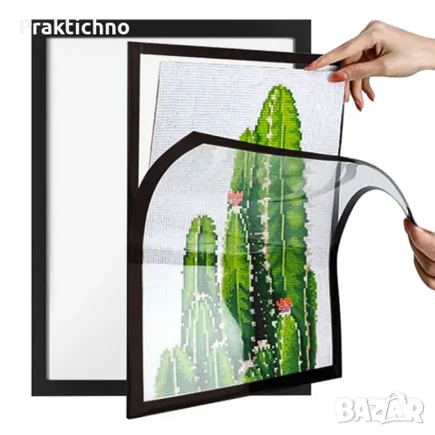 Магнитни рамки 2 бр. в комплект, за рисунки 30×40 см, снимка 1