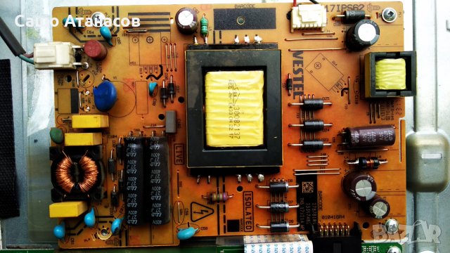 CROWN 32202SM със счупена матрица ,17IPS62 ,17MB211 ,HV320WHB-N50 ,VES315WNDB-2D-N13 ,17WFM07, снимка 8 - Части и Платки - 35759888