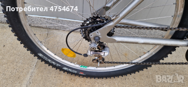 Алуминиев велосипед Hagan колело 26", снимка 2 - Части за велосипеди - 53742258