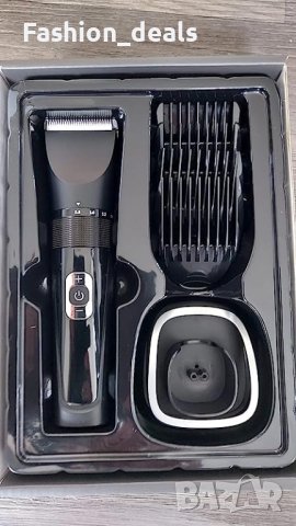 Нов Електрически тример машинка за подстригване на коса брада за мъже, снимка 9 - Друга електроника - 41459923
