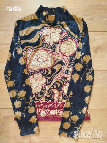 Уникална дамска блуза , снимка 1 - Блузи с дълъг ръкав и пуловери - 41517502