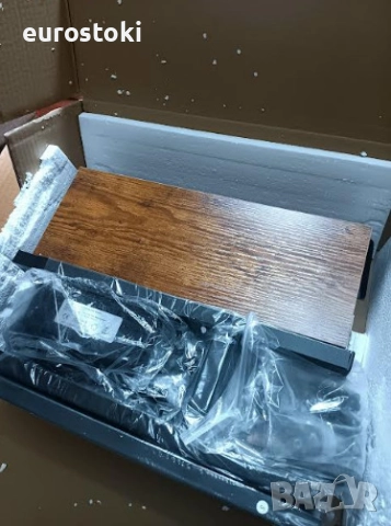 Конзолна маса VEDECASA със зарядна станция, тънка конзолна маса за спалня, коридор, хол, индустриале, снимка 9 - Маси - 52777484