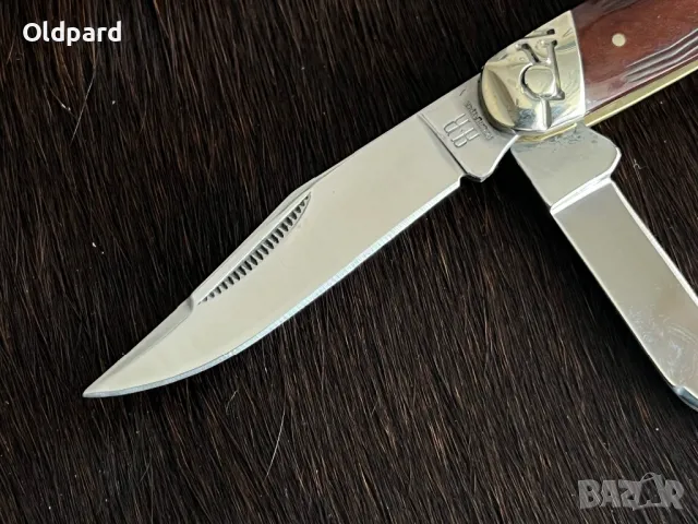 Среден сгъваем джобен нож High Plains Sowbelly (Rough Ryder). RR2050, снимка 3 - Ножове - 48617448