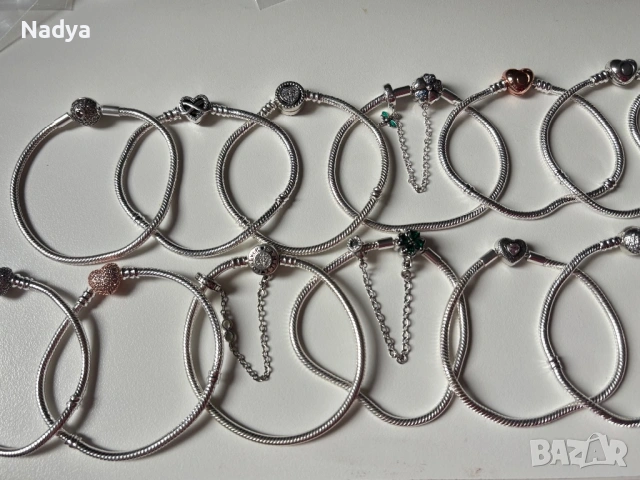Гривни и талисмани Pandora, снимка 4 - Гривни - 53526584
