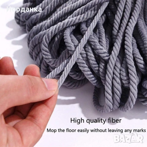 Моп с бързо и лесно изстискване, снимка 3 - Мопове, кофи, четки и метли - 49979676