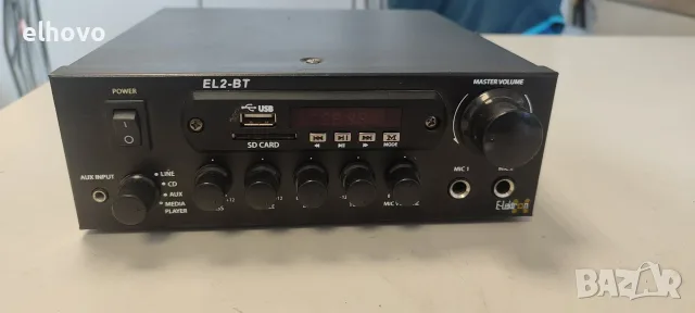 Ресивър E-lektron EL2-BT, снимка 2 - Ресийвъри, усилватели, смесителни пултове - 55831928