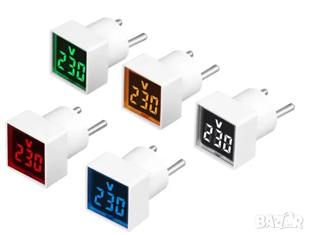 220 Волта Цифров LCD Циферблат Волтметър Обхват Измерване AC 50V~500V 220V/230V Волтметър Volt Meter