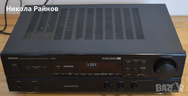 Усилвател/Ресийвър DENON AVR 900-ТРАНЗИСТОРЕН, снимка 3 - Ресийвъри, усилватели, смесителни пултове - 53434317